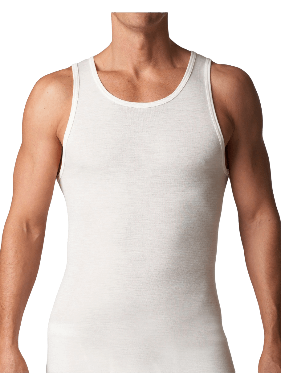 Womens Tank Top 100% Cotton Heavy Weight Ribbed A-Shirt Basic
