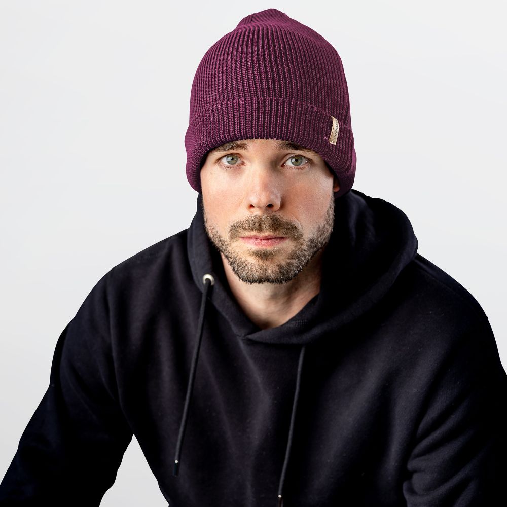 Merino Wool Rib Toque