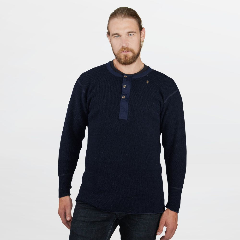 Heritage Heavy Weight Wool Henley