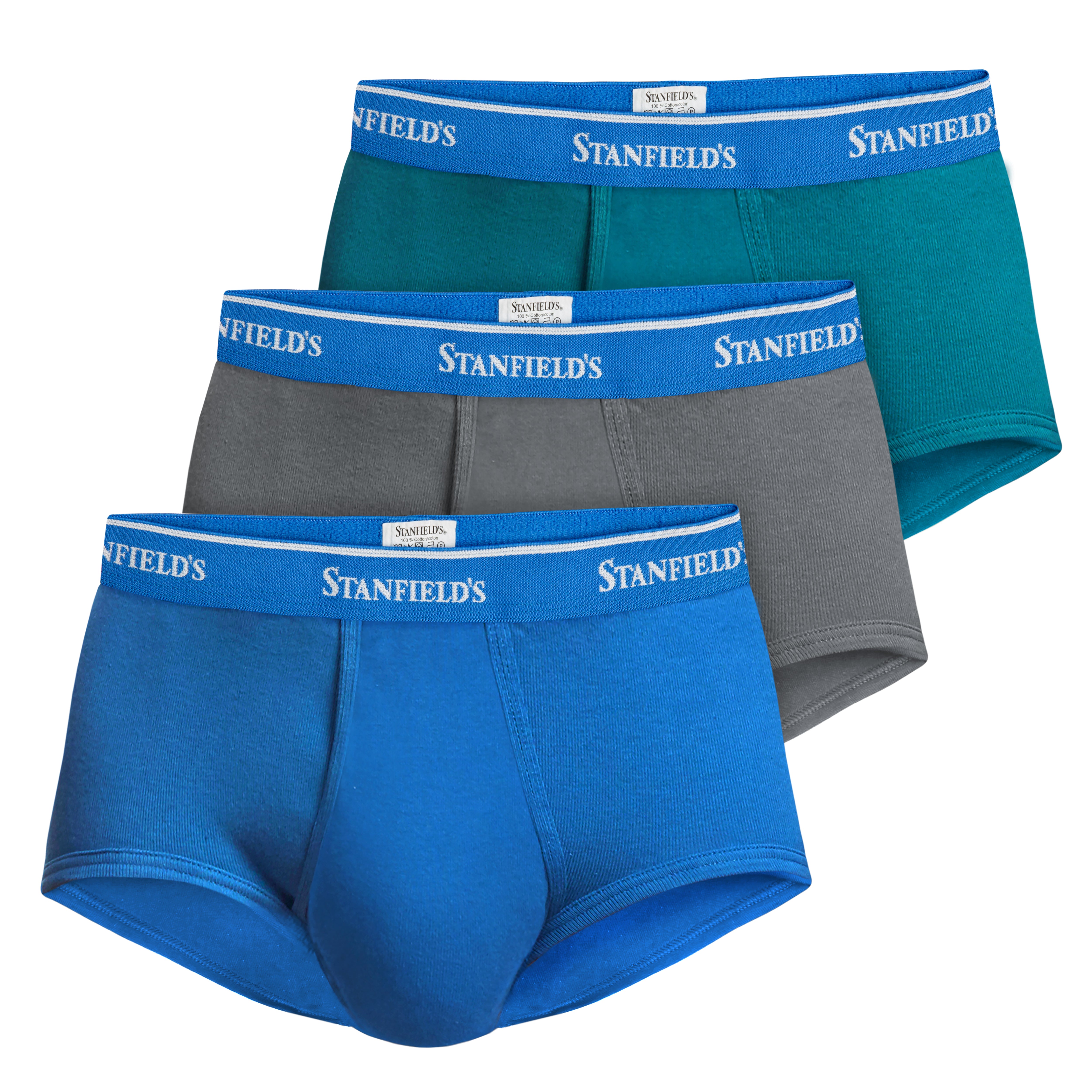 Stanfield's Men's Premium Cotton Medi Brief Underwear, Style 2534 