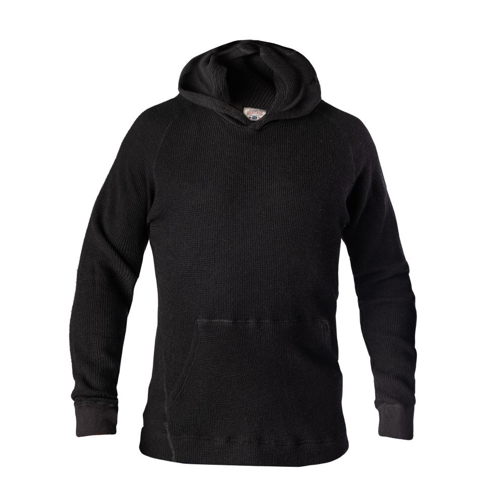 Men's Merino Wool Waffle Hoodie