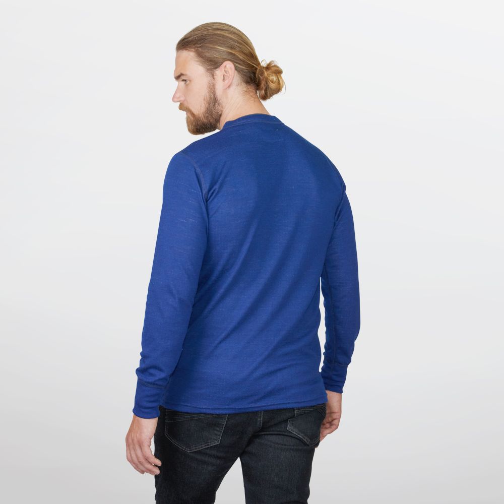 TWO LAYER MERINO - HENLEY