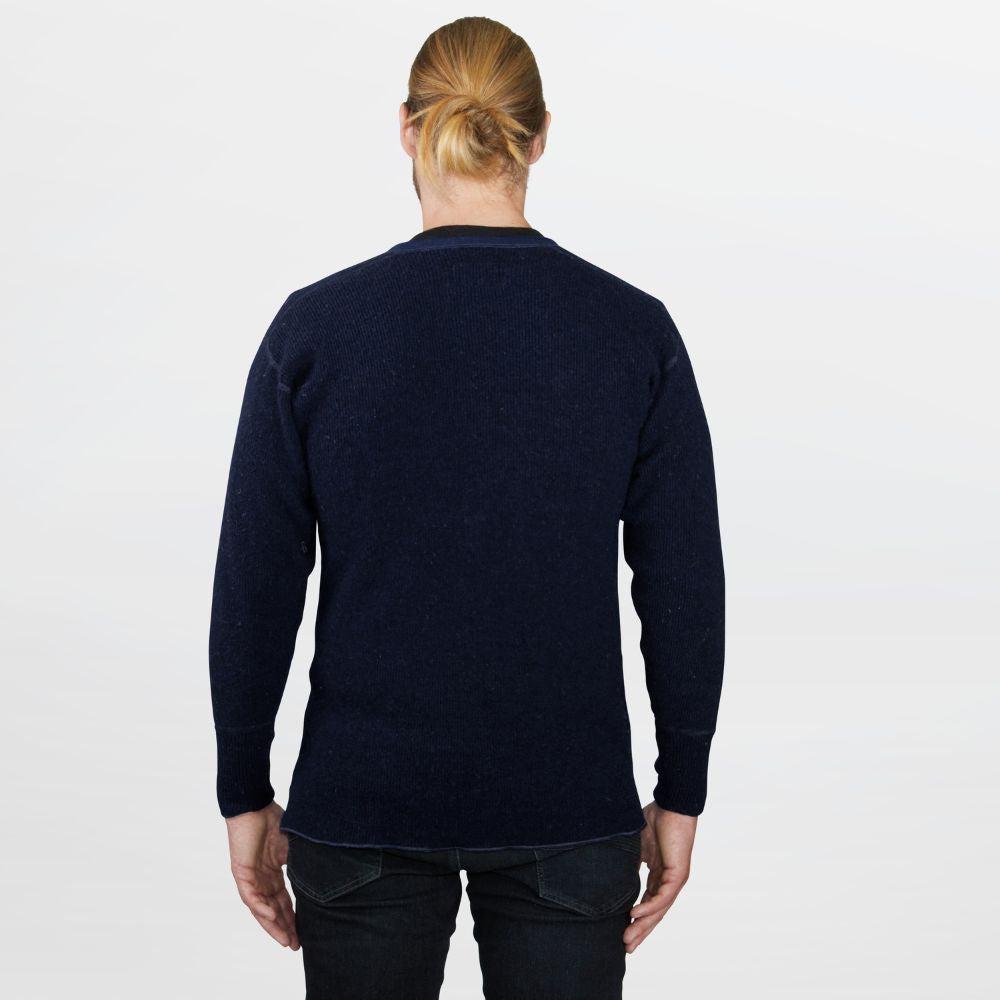 Men's Wool Sweater Henley Collection (Heavy Weight) | Stanfields.com