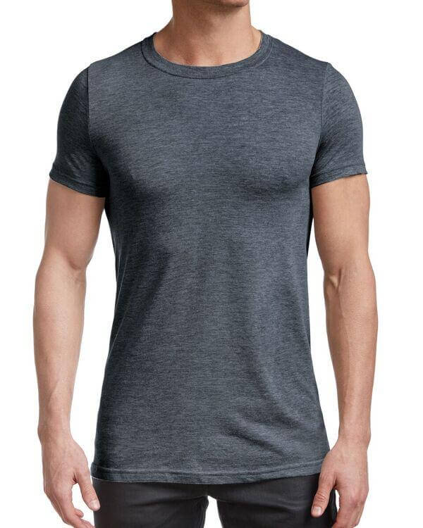 Men's Short Sleeve T-Shirt Basic Collection (Crew Neck