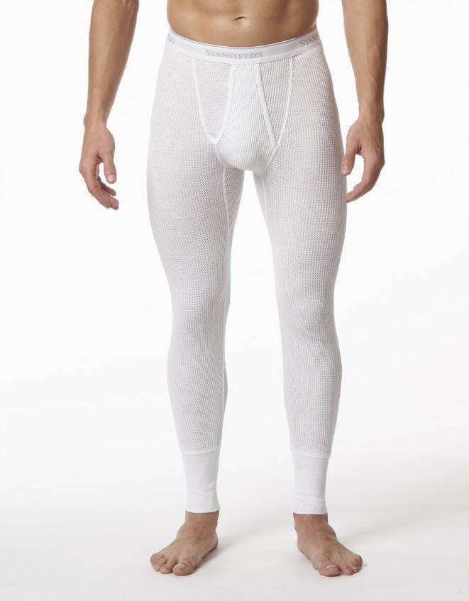 Men's Soft Waffle Thermal Underwear Long Johns Set Top and Pants Base Layer  Set