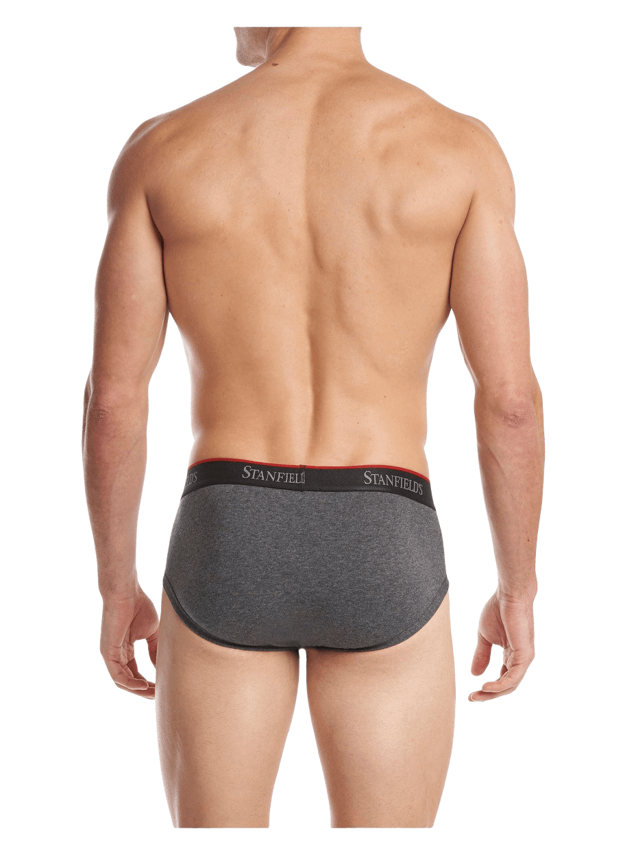 Men's Long Stretch Cotton Boxer Brief 3-Pack - Men's Underwear