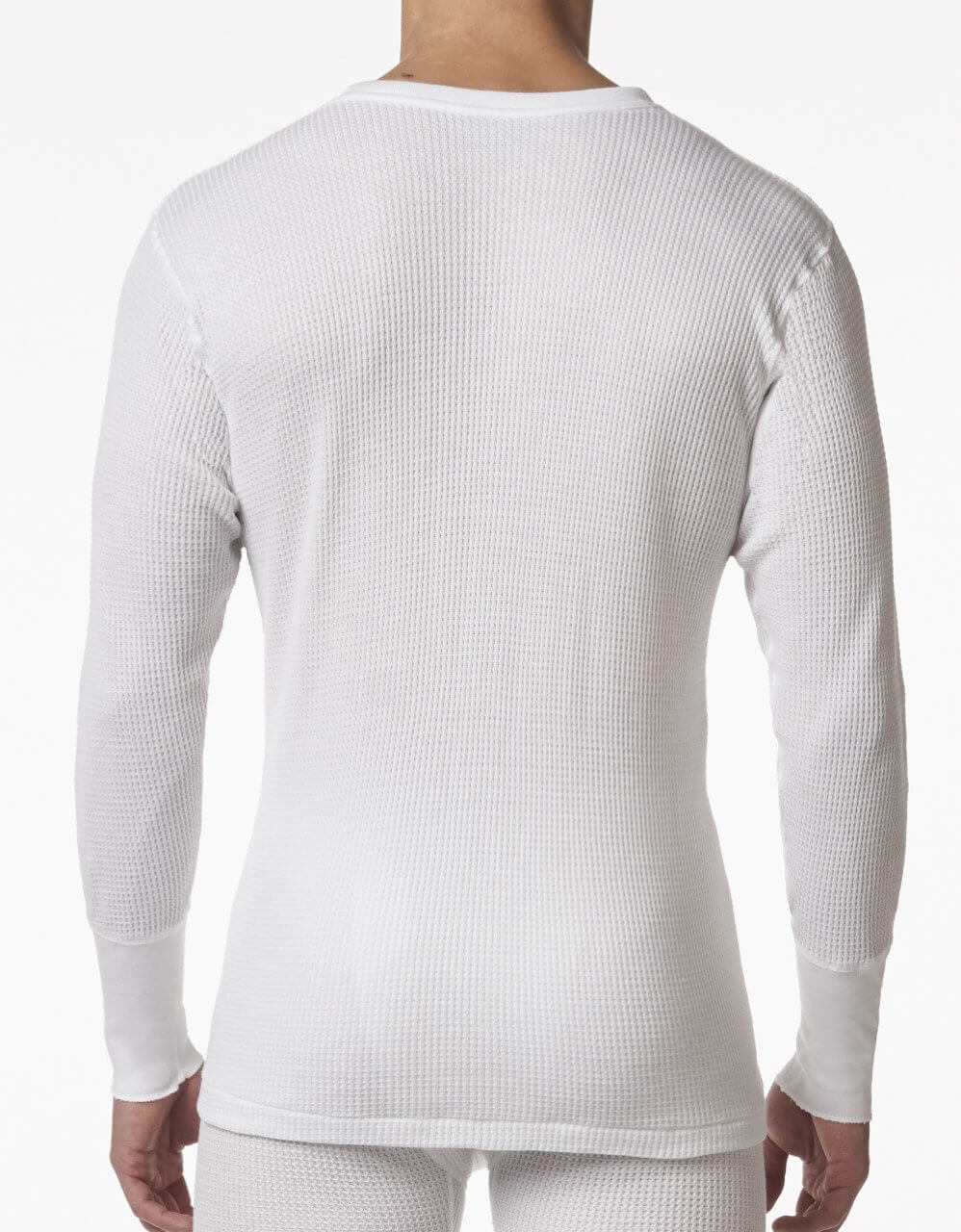 Untamed Thermal Waffle Knit Long Sleeve Shirt (Men)